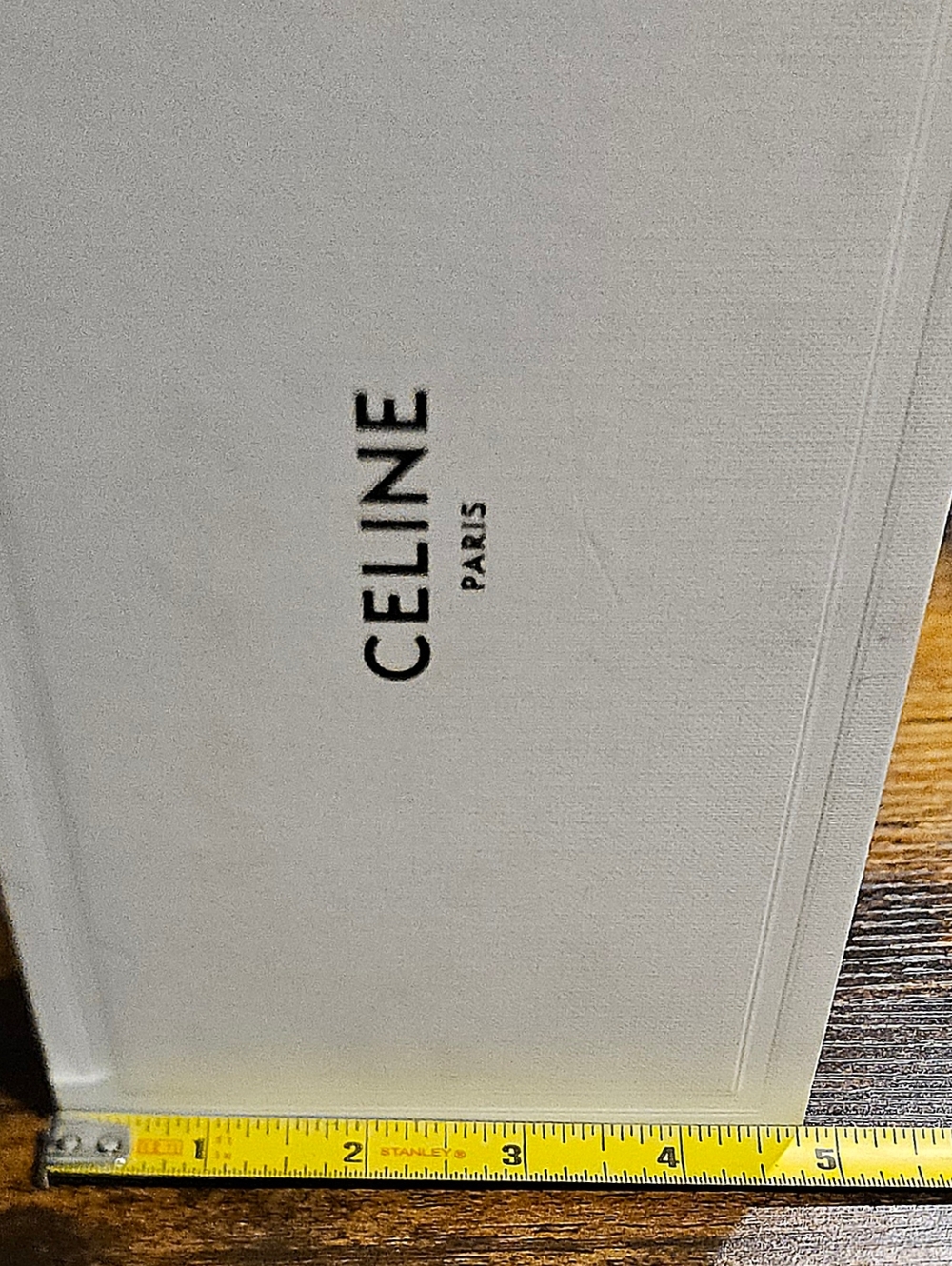 Celine Large White Gift Box Set Envelope Booklet Wallet Glasses Travel Storage - Picture 9 of 11